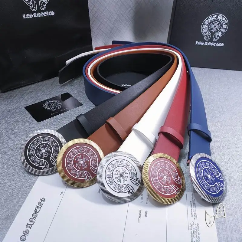 Chrome Hearts belt 38mmX80-125cm lb082001